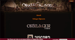 Desktop Screenshot of orklager.org