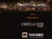 Tablet Screenshot of orklager.org